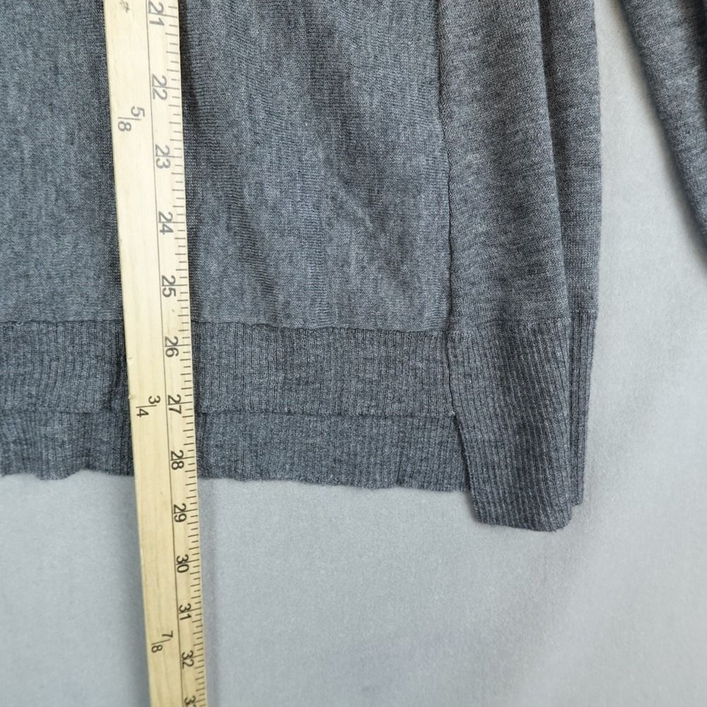 Eileen Fisher Sweater Alpaca Merino Tencel Womens S Pullover Lagenlook Boxy Gray - Picture 3 of 7